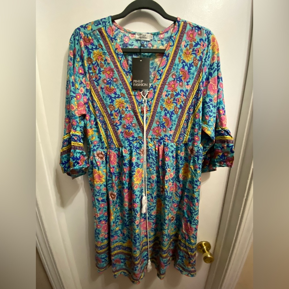 Adorable Boho Summer Dress